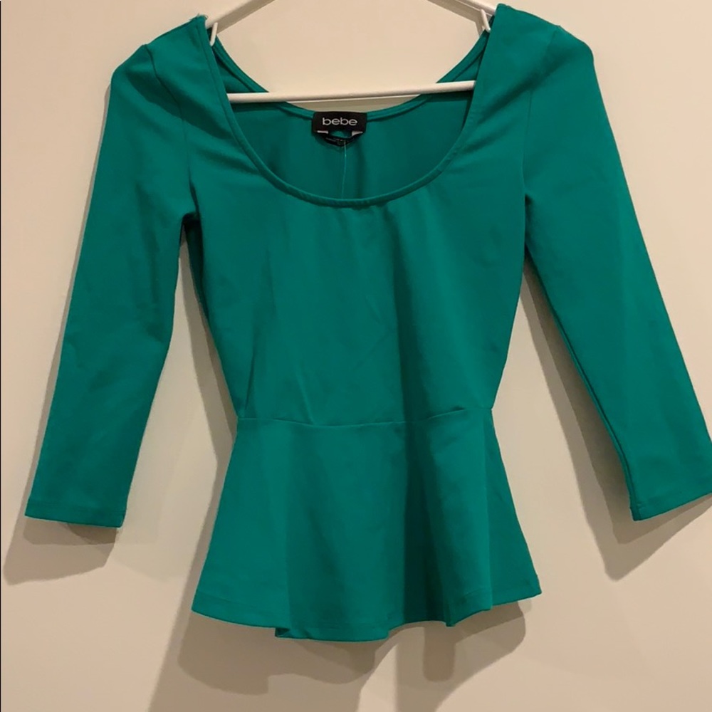 Tight Fit Green Blouse